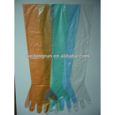 disposable arm length gloves